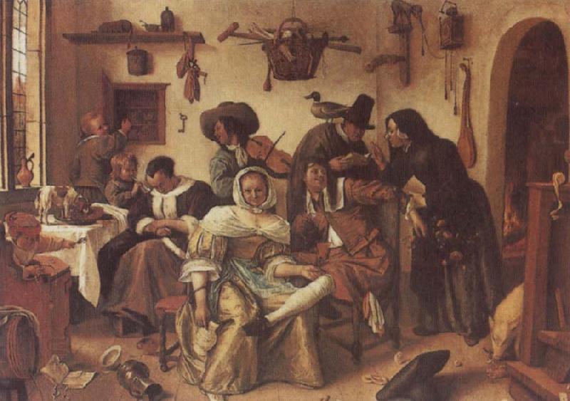 Jan Steen Beware of Luxury